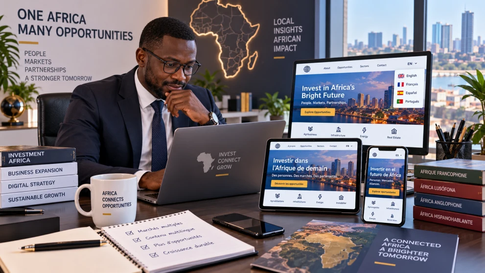 Why Pan-African Investors Need a Multilingual Digital Presence